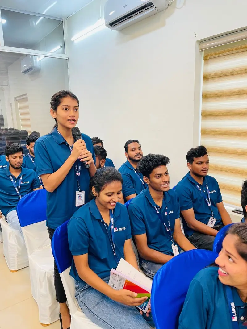 Students in class at Laurus Institute